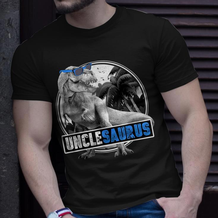 Unclesaurus Rex Dinosaur Uncle Saurus Unisex T-Shirt Gifts for Him