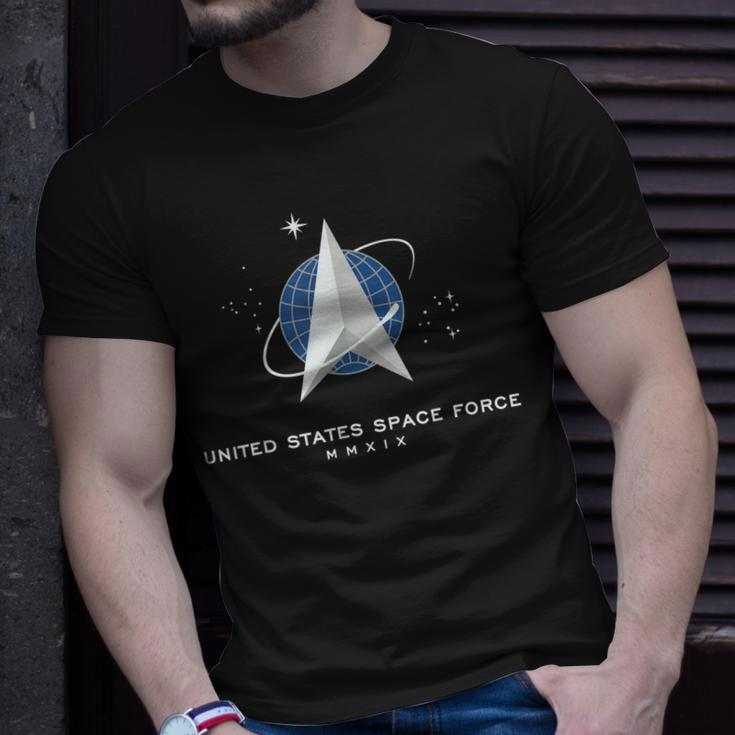 United States Us Space Force Ussf Delta Flag Unisex T-Shirt Gifts for Him