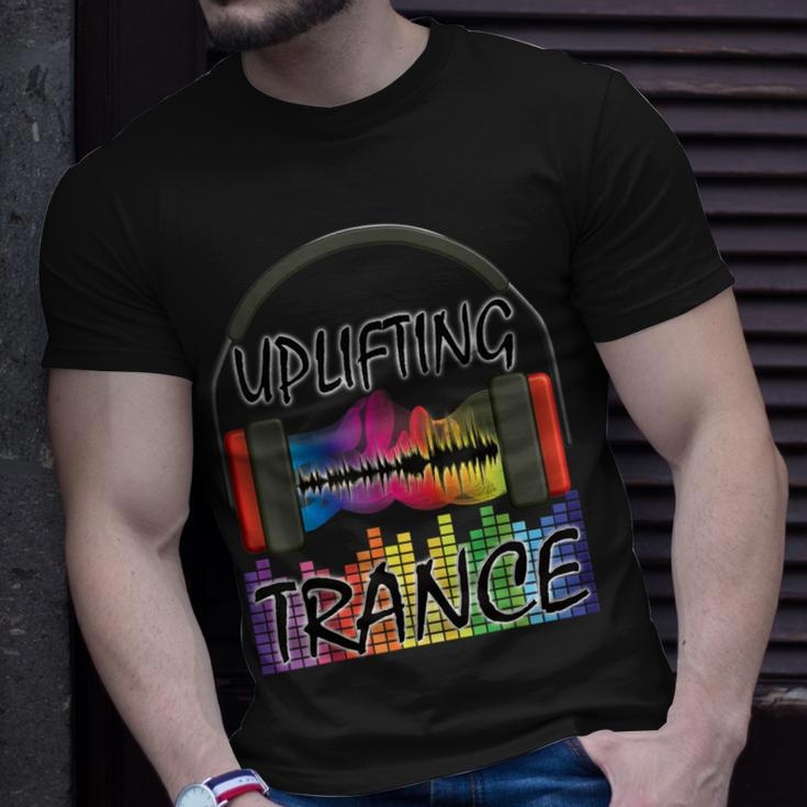 Uplifting Trance Colourful Music T-Shirt Gifts for Him