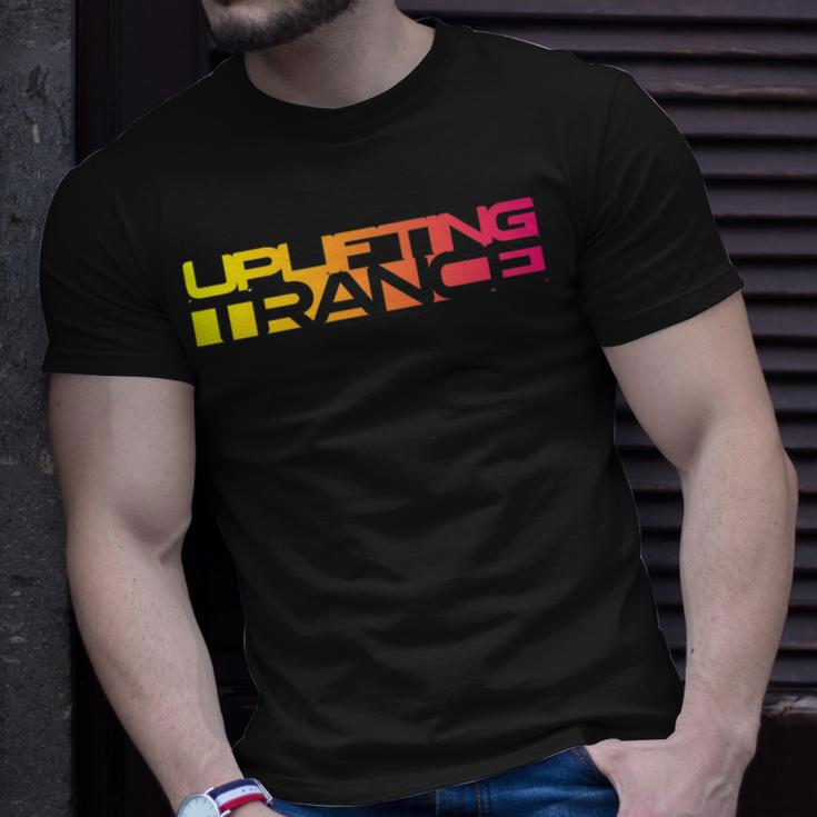 Uplifting Trance Negative Space Remix T-Shirt Gifts for Him