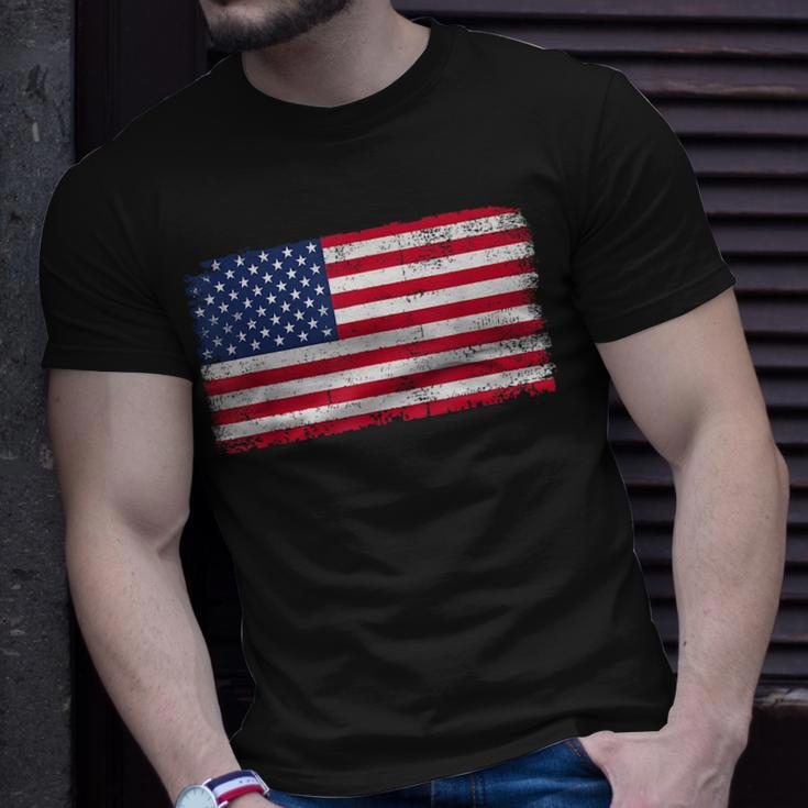Usa Flag American Flag United States Of America Usa Patrioti Usa Funny Gifts Unisex T-Shirt Gifts for Him