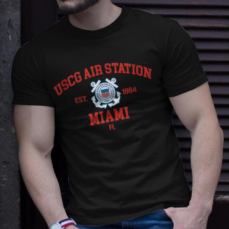 Uscg Coast Guard Air Station Cgas Miami Unisex T-Shirt Gifts for Him