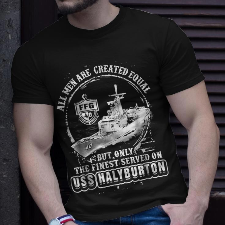 Uss Halyburton Ffg40 Unisex T-Shirt Gifts for Him
