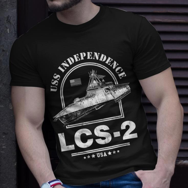 Uss Independence Lcs-2 Unisex T-Shirt Gifts for Him