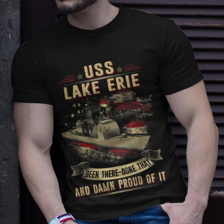 Uss Lake Erie Cg70 Unisex T-Shirt Gifts for Him