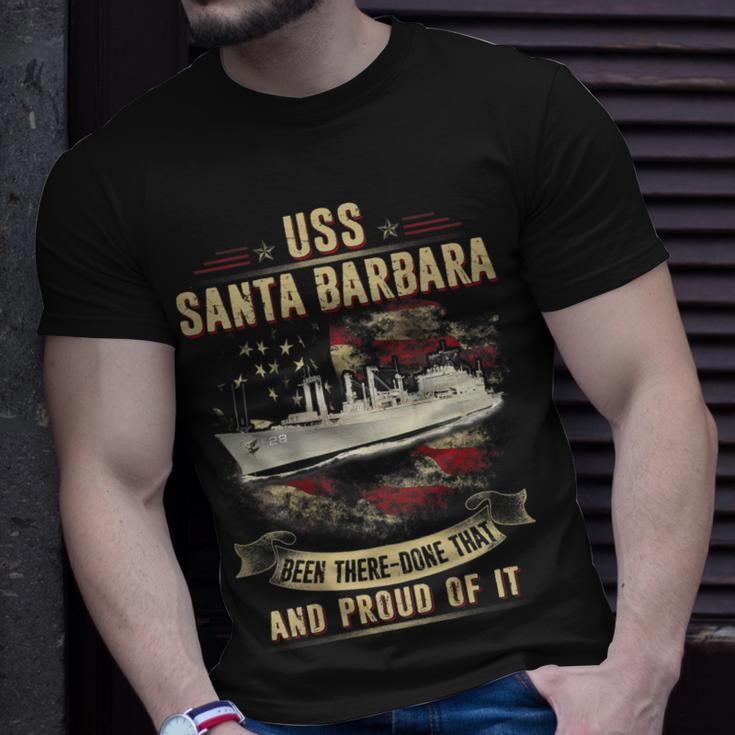 Uss Santa Barbara Ae28 Unisex T-Shirt Gifts for Him