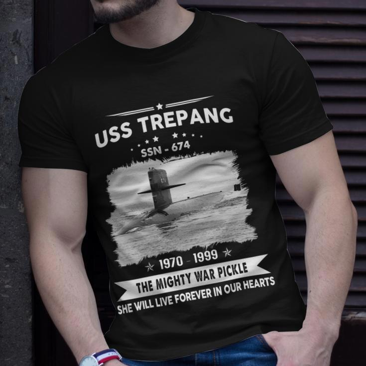 Uss Trepang Ssn 674 Unisex T-Shirt Gifts for Him