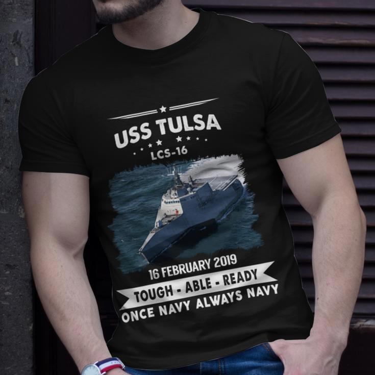 Uss Tulsa Lcs 16 Unisex T-Shirt Gifts for Him