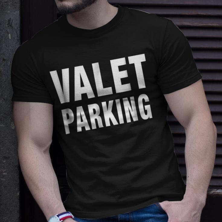 Valet Parking Car Park Attendants Private Party Unisex T-Shirt Gifts for Him
