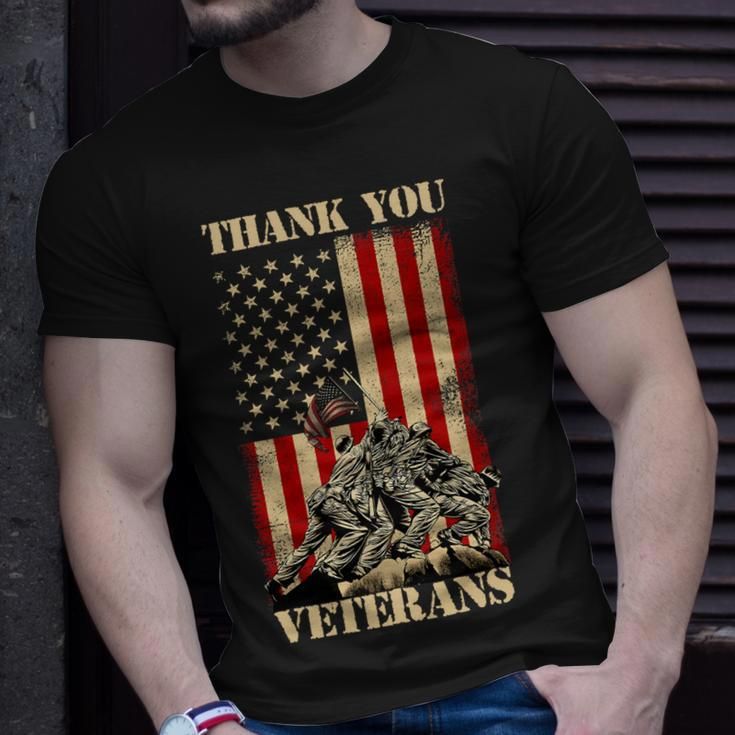 Veteran Vets Thank You Veterans Shirts Proud Veteran Day Dad Grandpa 341 Veterans Unisex T-Shirt Gifts for Him