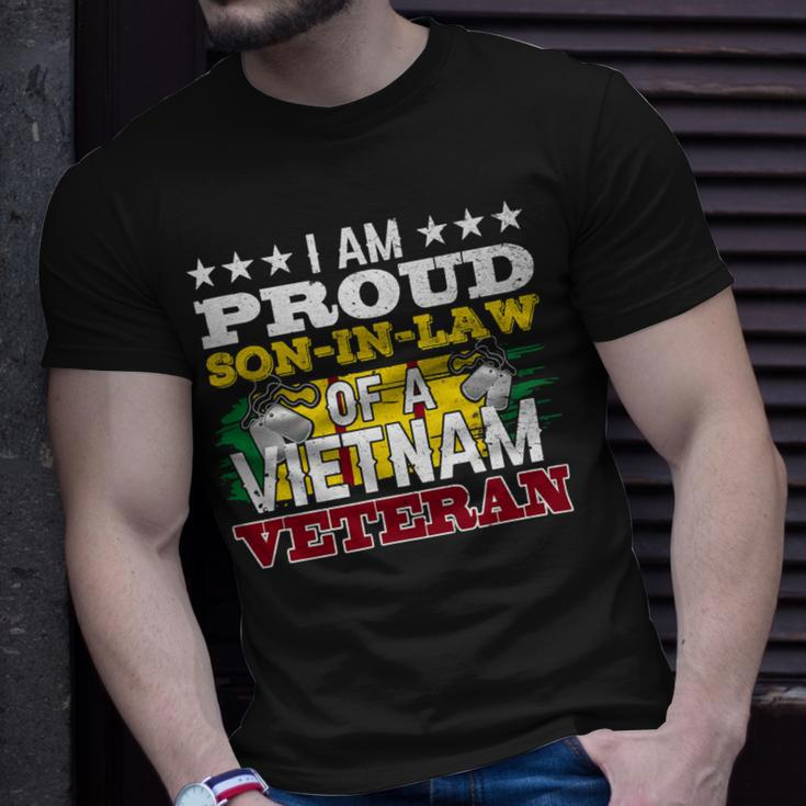 Veteran Vets Vietnam Veteran Shirts Proud Soninlaw Tees Men Boys Gifts Veterans Unisex T-Shirt Gifts for Him