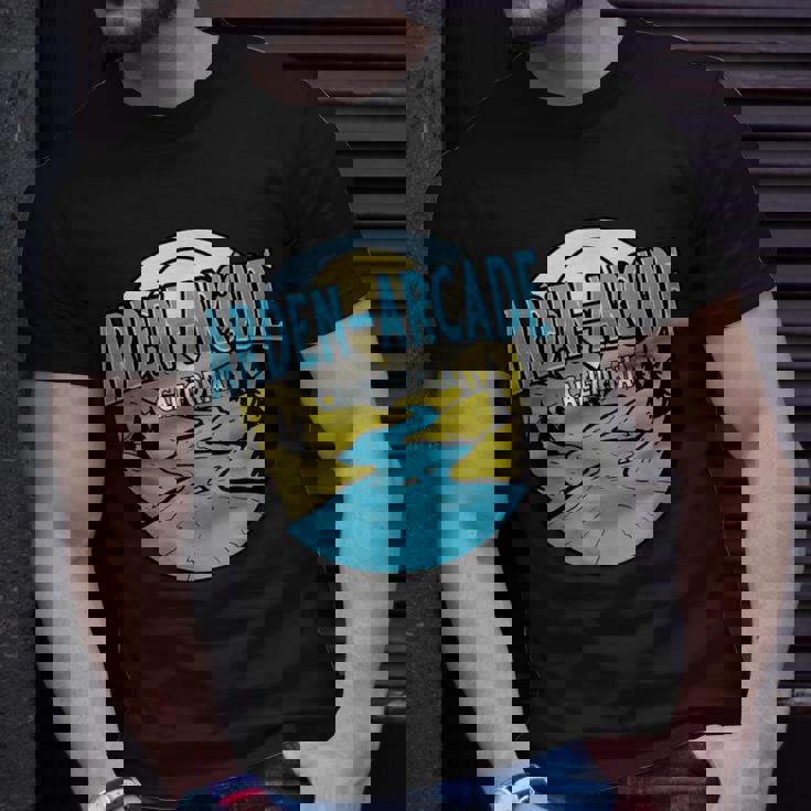 Vintage Arden-Arcade California River Valley Souvenir Print T-Shirt Gifts for Him Vintage Arden-Arcade California River Valley Souvenir Print T-Shirt Gifts for Him