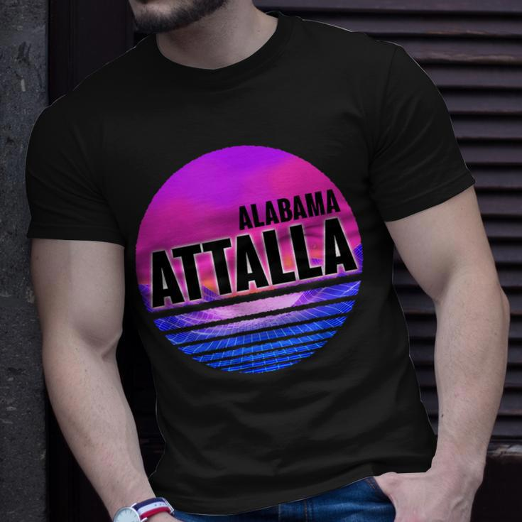 Vintage Attalla Vaporwave Alabama T-Shirt Gifts for Him