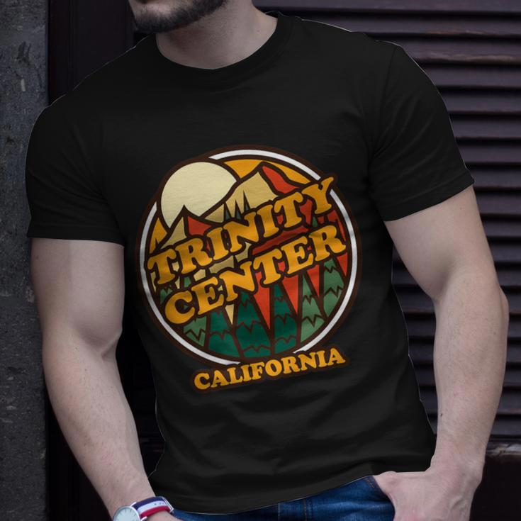 Vintage Trinity Center California Mountain Hiking Souvenir T-Shirt Gifts for Him