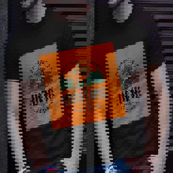 Make Washington Hunting Great Again Hunters Deer Elk TShirt Mazezy