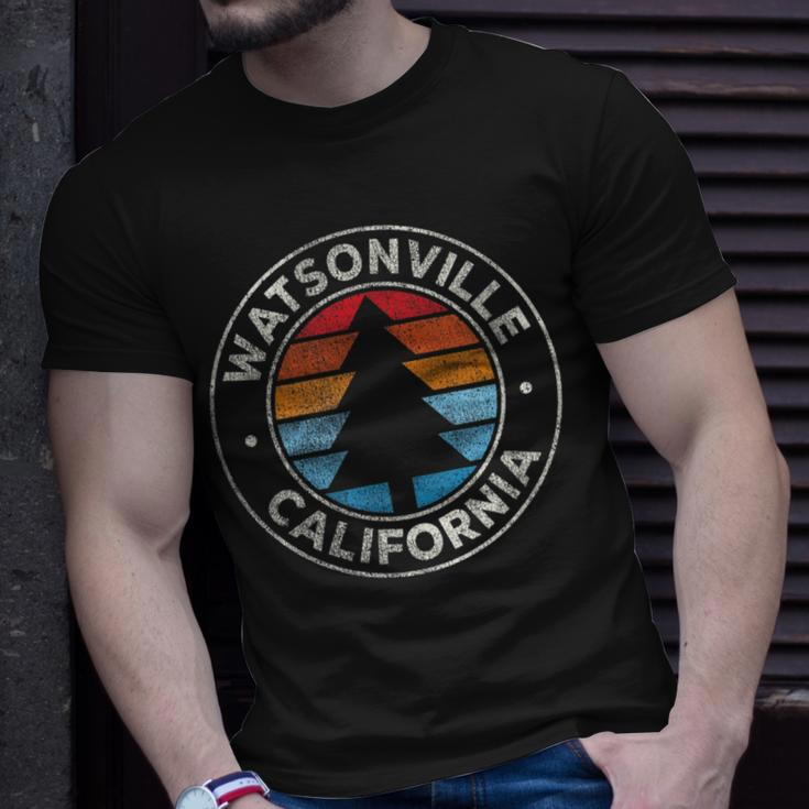 Watsonville California Ca Vintage Graphic Retro 70S T-Shirt Gifts for Him