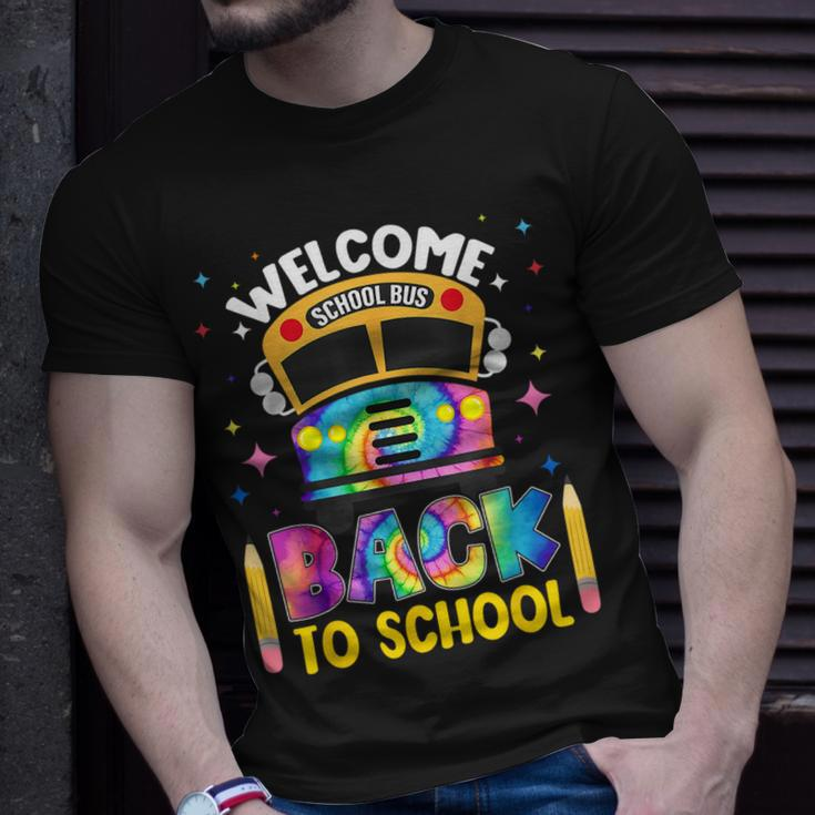 Welcome Back To School Bus Driver 1St Day Tie Dye T-Shirt Gifts for Him
