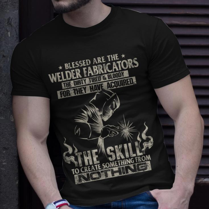 Welder Fabricators Welders Welding Backside T-Shirt Gifts for Him