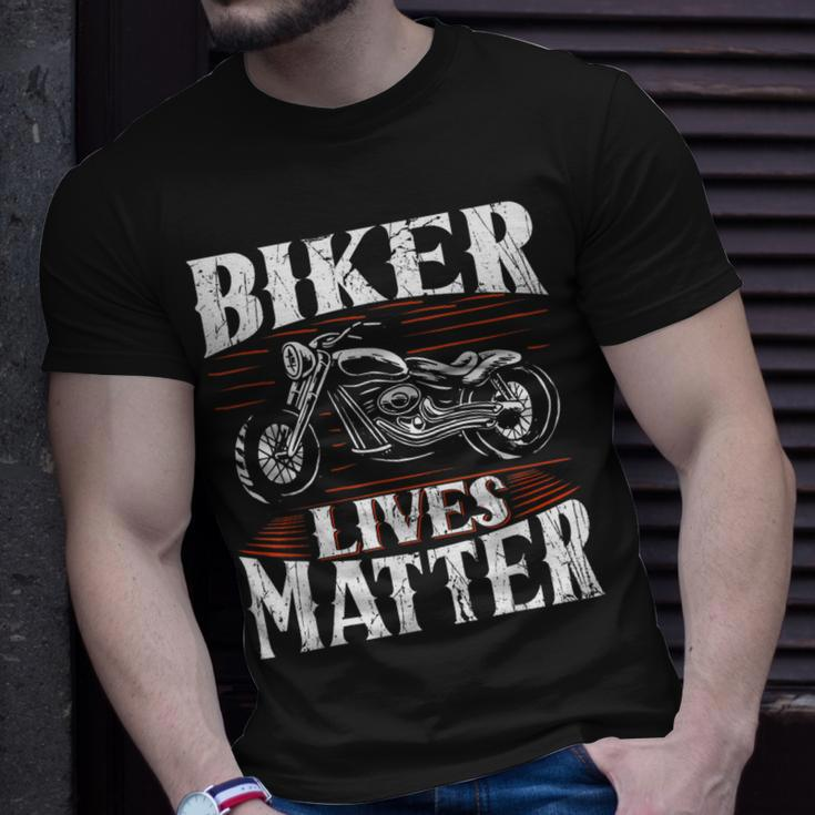 Wheel Racing Ride Free Biker Lives Matter Motorcycle Unisex T-Shirt Gifts for Him