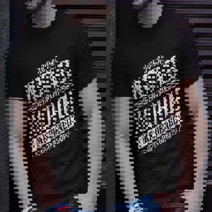 Xylophone Player Musical Instrument Xylophone T-Shirt Gifts for Him