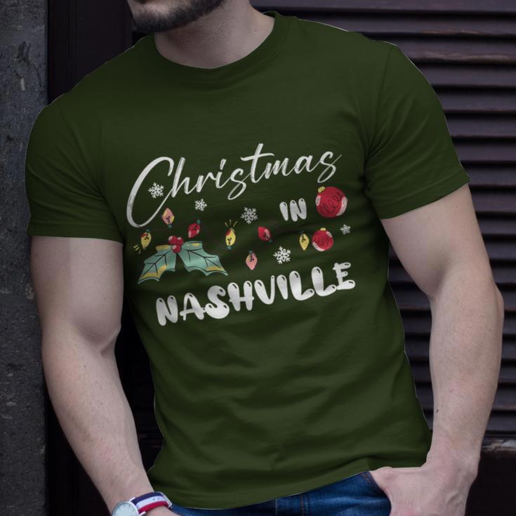 Christmas In Nashville Family Reunion Trip 2023 Matching T-Shirt Gifts for Him