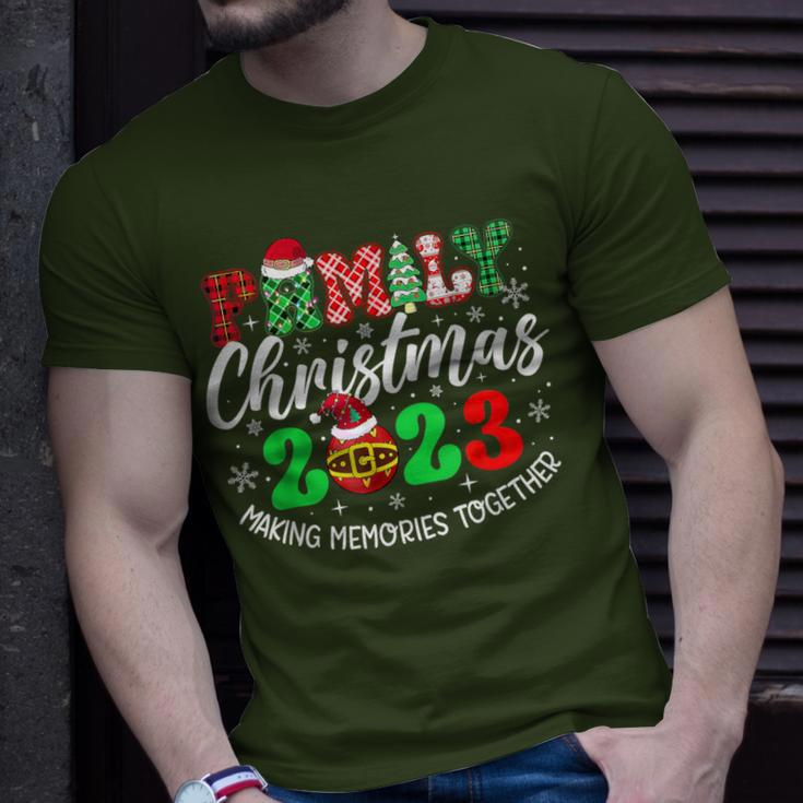 Family Christmas 2023 Making Memories Together T-Shirt Gifts for Him