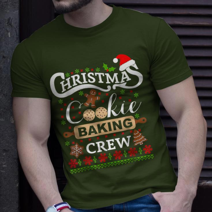 Cookie Exchange Team Xmas Christmas Baking Crew T-Shirt Gifts for Him