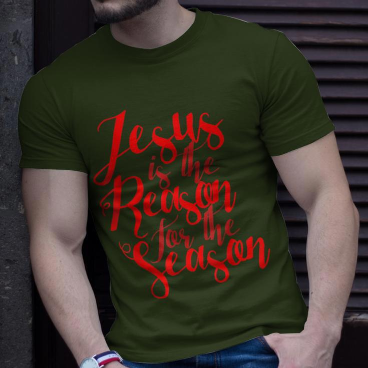 Jesus Is The Reason For The Season For Christmas T-Shirt Gifts for Him
