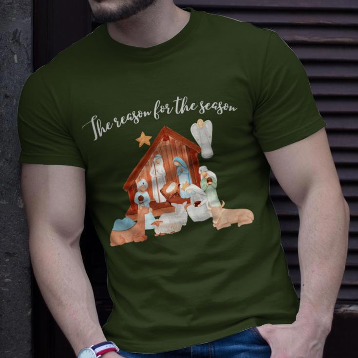 Jesus Is The Reason For The Season Christmas T-Shirt Gifts for Him