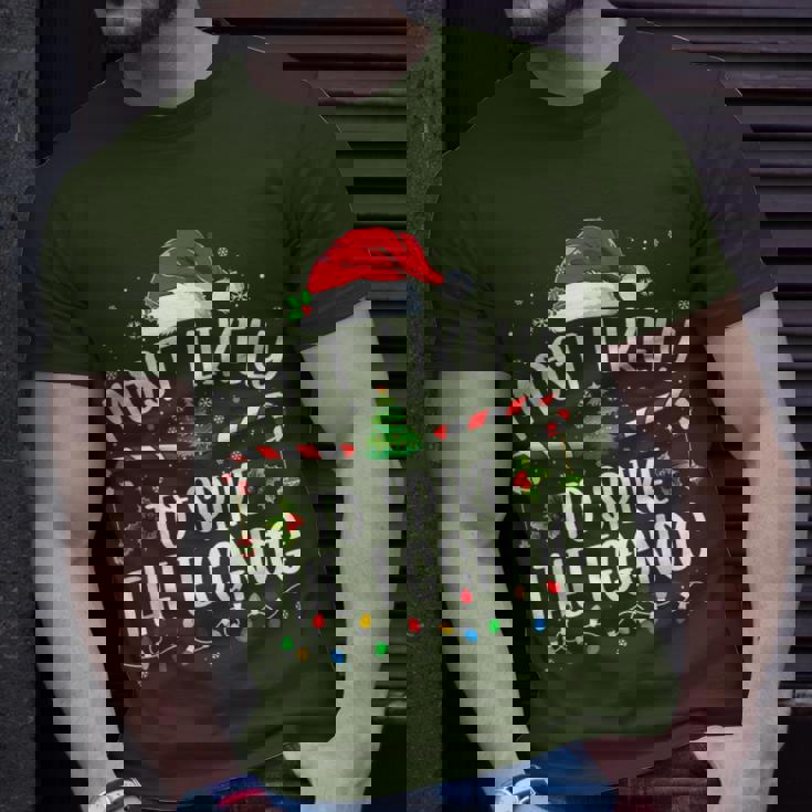 Most Likely To Spike The Eggnog Family Matching Christmas T-Shirt Gifts for Him