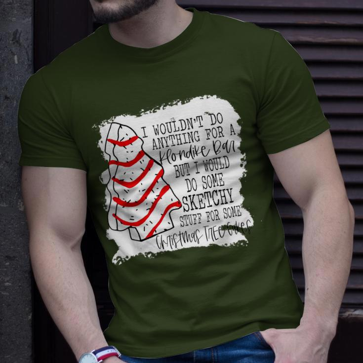 Sketchy Stuff For Some Christmas Tree Cakes Classic T-Shirt Gifts for Him