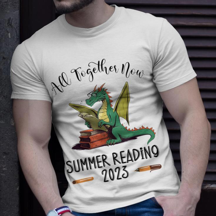All Together Now Summer Reading 2023 Book Dragon Read Book Unisex T-Shirt Gifts for Him