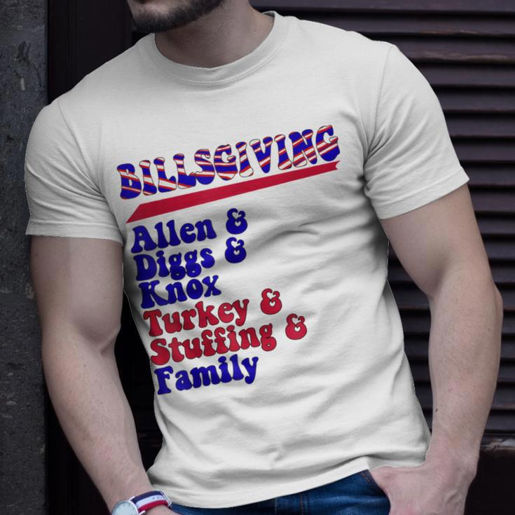 Billsgiving Buffalo Thanksgiving Unisex T-Shirt Gifts for Him