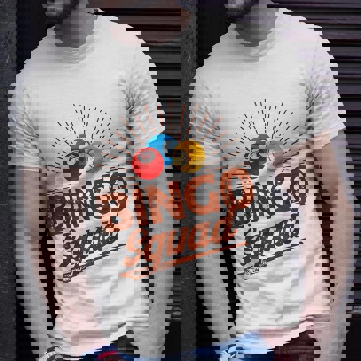Bingo Player Bingo Squad Unisex T-Shirt Gifts for Him
