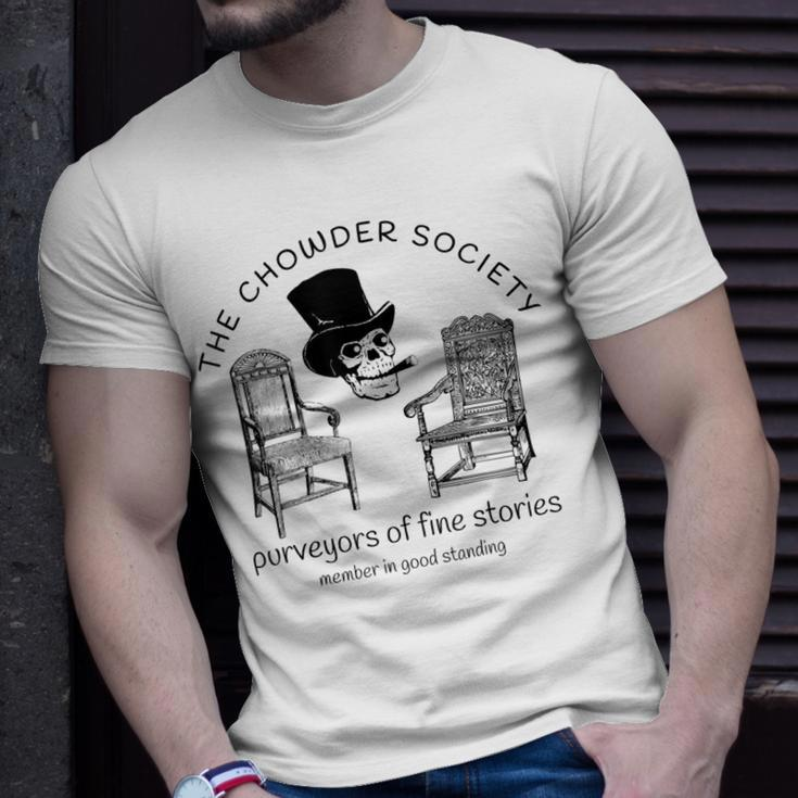 The Chowder Society Purveyors Of Fine Stories T-Shirt Gifts for Him