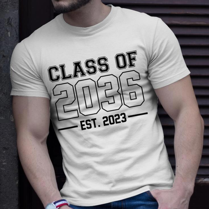 Class Of 2036 Est 2023 Grow With Me Handprints K To 12 Kids Unisex T-Shirt Gifts for Him