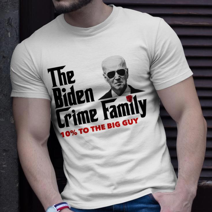The Biden Crime Family Anti Biden Liberals Democrats T-Shirt Gifts for Him