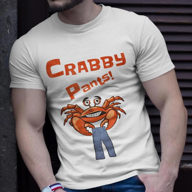 Meme Crabby Pants With Crab T-Shirt Gifts for Him