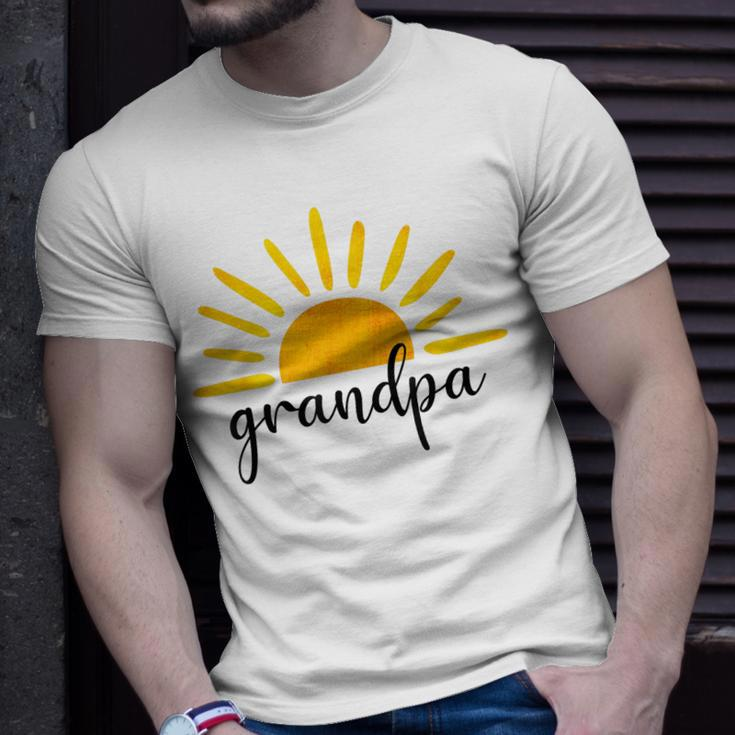 Grandpa Of The Birthday First Trip Around The Sun Birthday Unisex T-Shirt Gifts for Him