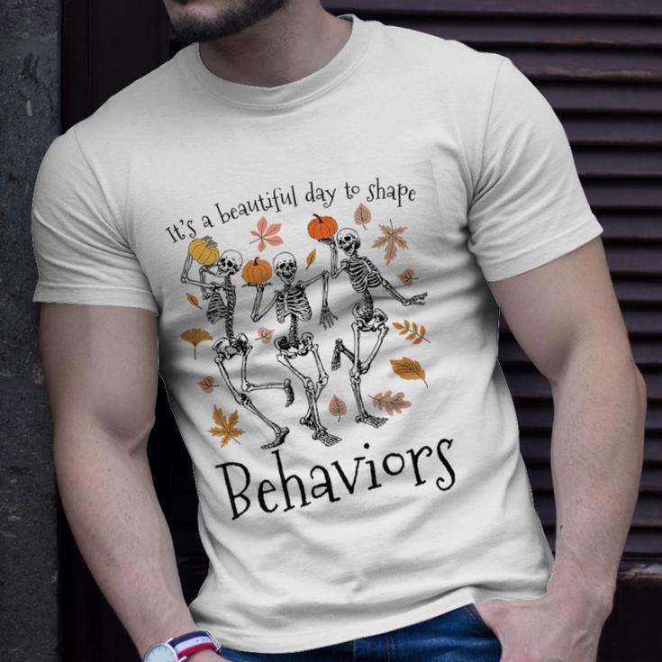 It's A Beautiful Day To Shape Behaviors Halloween Rbt Aba T-Shirt Gifts for Him