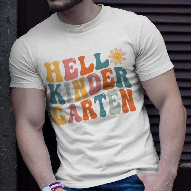 Kids Hello Kindergarten - Team Kinder Back To School First Day Unisex T-Shirt Gifts for Him