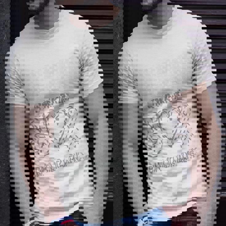 In May We Wear Gray Brain Tumor Awareness T-shirt Gifts for Him