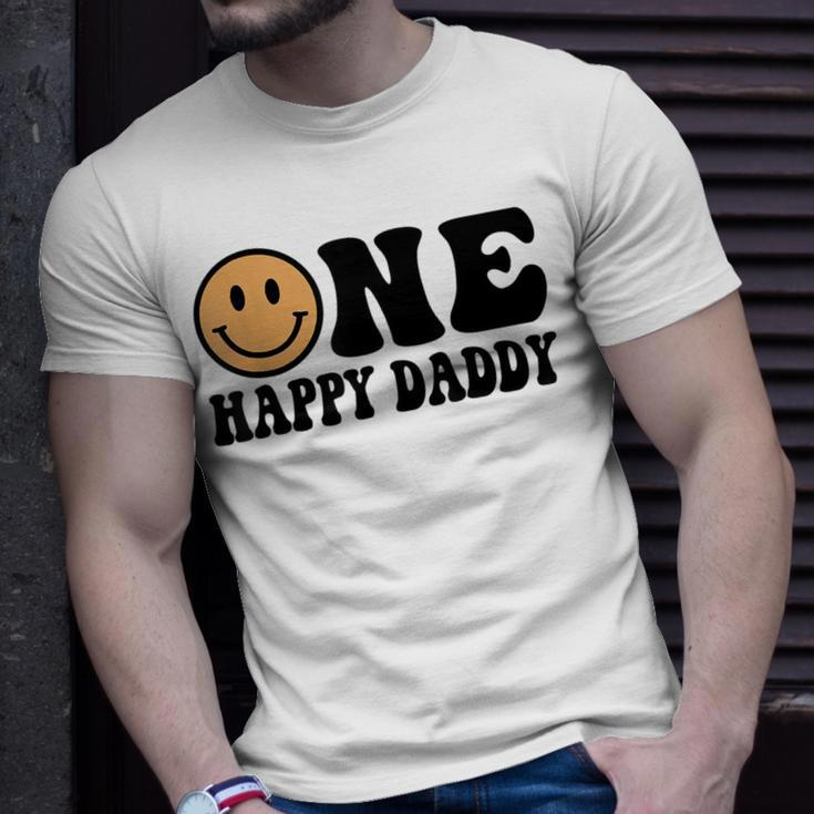 One Happy Dude 1St Birthday One Cool Daddy Family Matching T-Shirt Gifts for Him