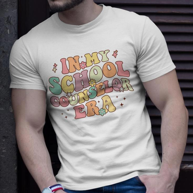 In My School Counselor Era Retro Back To School Counseling T-Shirt Gifts for Him