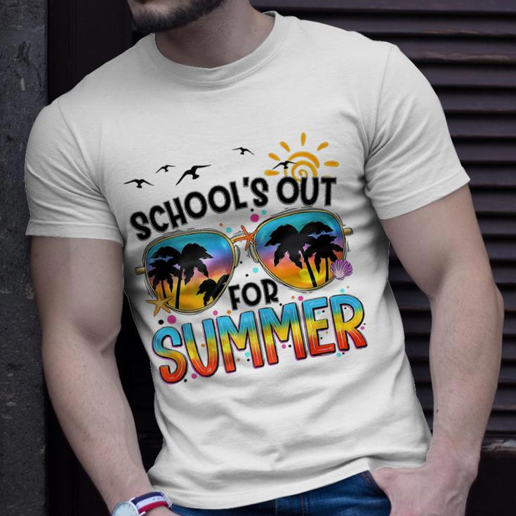 Schools Out For Summer Last Day Of School BeachSummer Unisex T-Shirt Gifts for Him