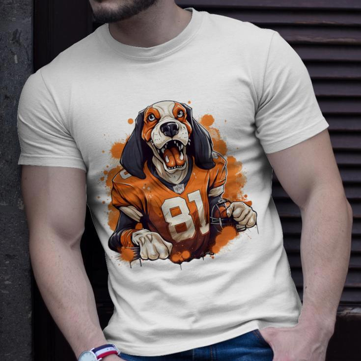 Smokey Coonhound Dog Tennessee Orange T-Shirt Gifts for Him
