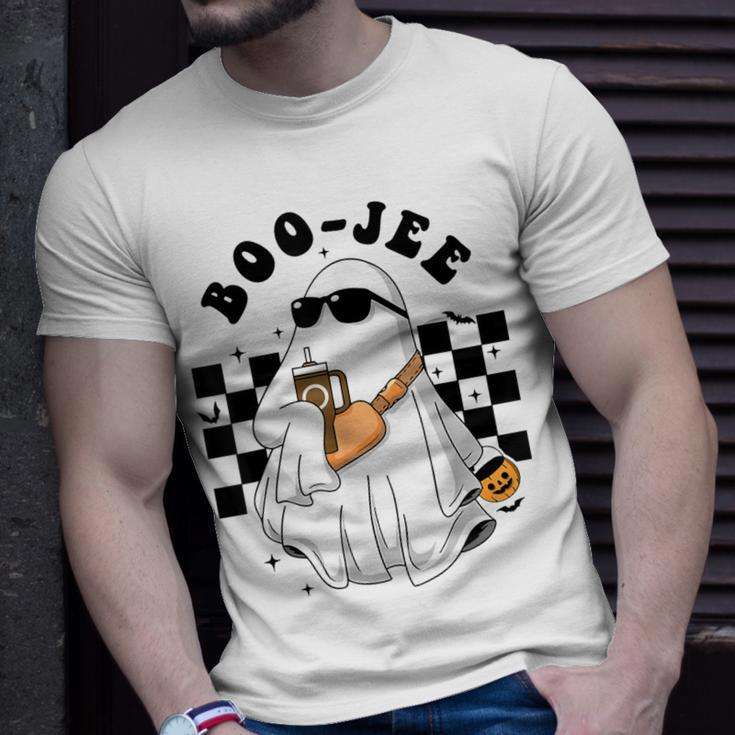 Spooky Season Cute Ghost Halloween Boujee Boo-Jee Costume T-Shirt Gifts for Him