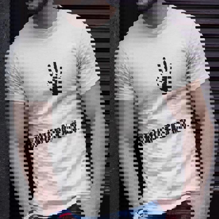 Stop Bullying Orange Stand Up Speak Out Unity Day T-Shirt Gifts for Him