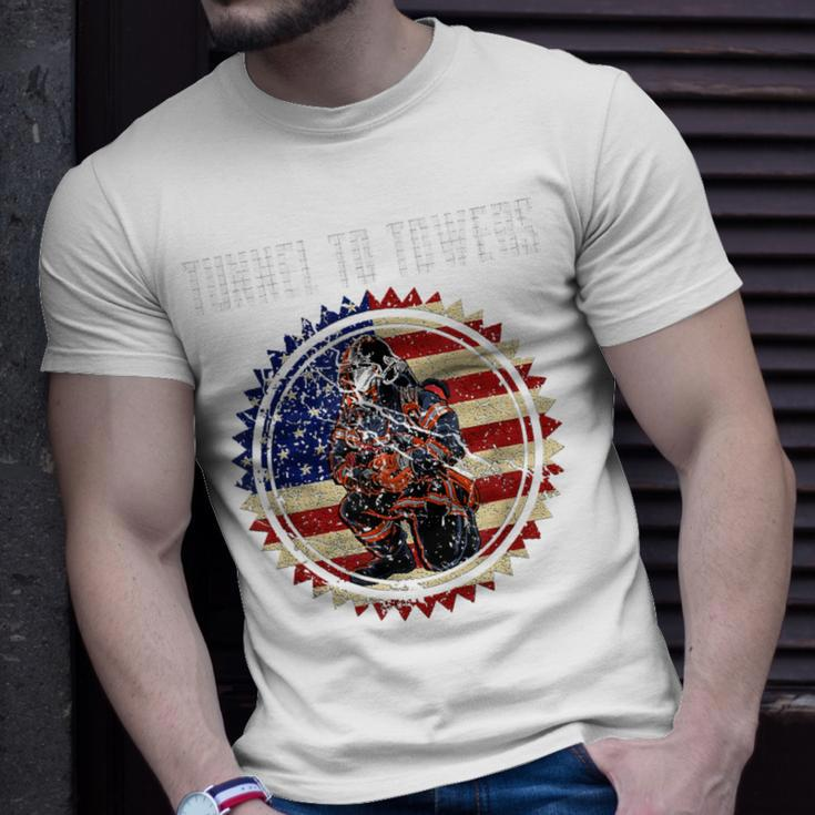Tunnel To Towers America Flag Inserts T-Shirt Gifts for Him
