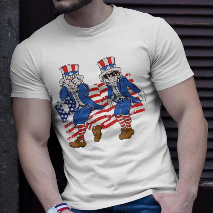 Uncle Sam Griddy 4Th Of July Happy Independence Day 2023 Fun Unisex T-Shirt Gifts for Him